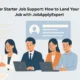 career starter job support USA