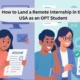 remote internship USA