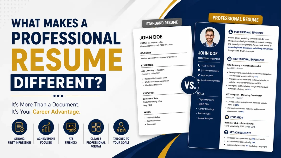 Professional Resume