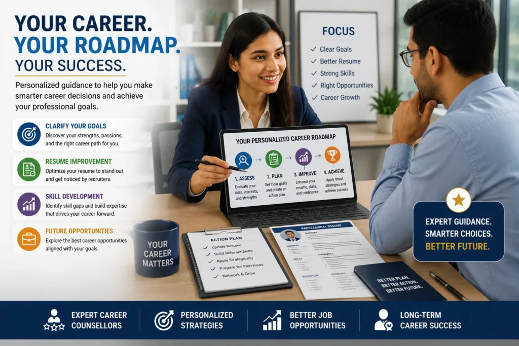 Career Consultant Services helping professionals plan long-term career growth through expert guidance