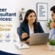Career consultant helping a professional with career planning and career growth.