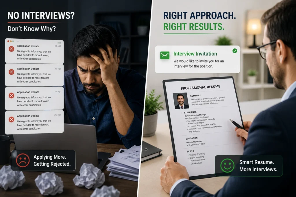 Professional Resume Writing helping improve Job Applications and increase interview opportunities.