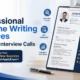 Professional Resume Writing Services banner featuring an ATS-optimized resume, recruiter hiring concept, and JobApplyExpert call-to-action to help job seekers increase interview calls and career opportunities.