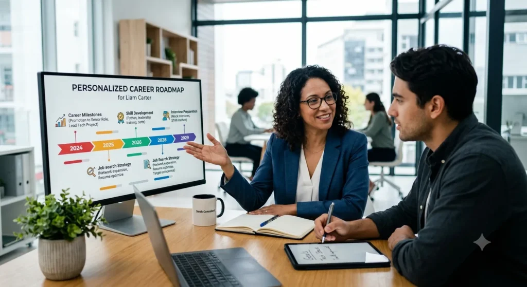 Professional Career Counseling helping job seekers make informed career decisions and achieve long-term career growth.