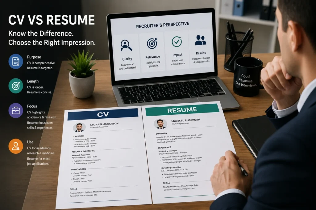 What is a CV vs Resume – Understanding the key differences between a CV and a resume for successful job applications