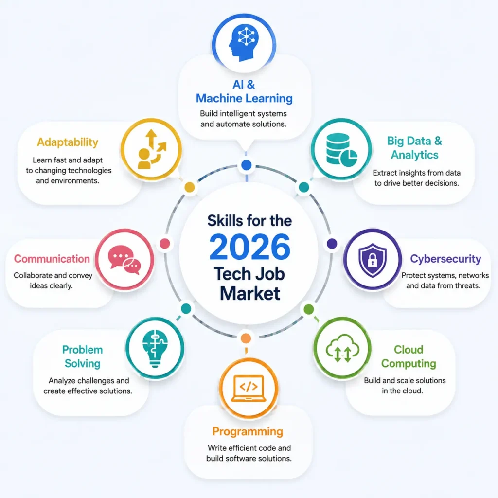 In-demand technology skills for the 2026 tech job market