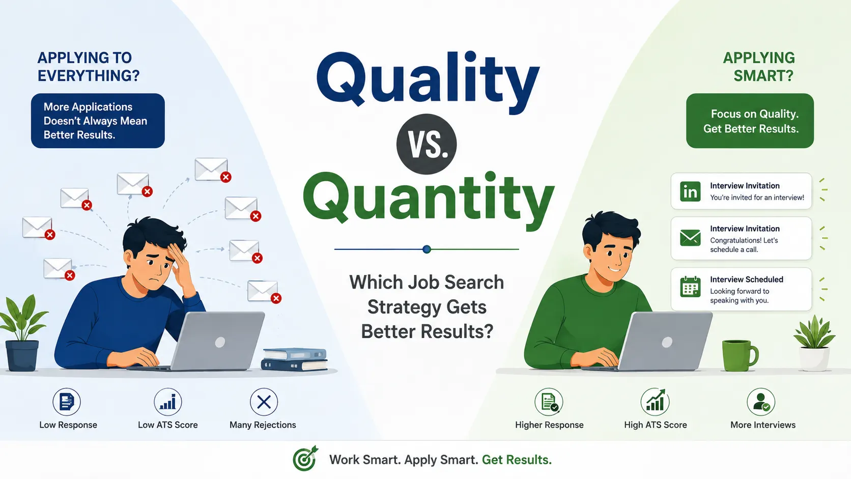 Quality vs. Quantity: Which Job Search Strategy Gets Better Results?