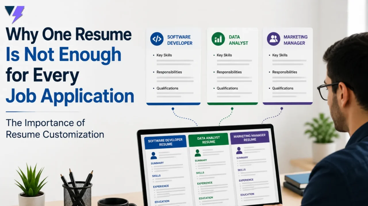 Resume customization for different job applications