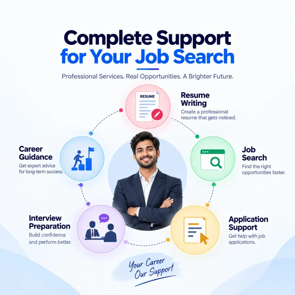 professional job search assistance including resume writing and career support